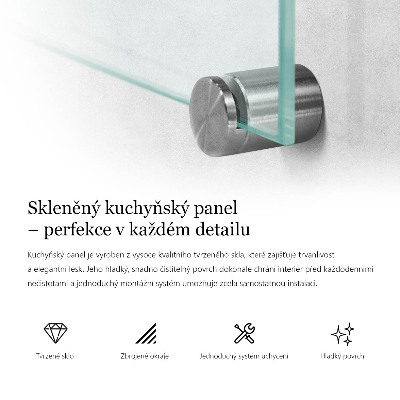 Kuhinjska plošča prozorna