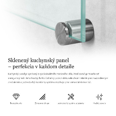 Kuhinjska plošča prozorna