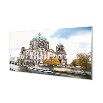 Stenska plošča za kuhinjo Nemčija berlin katedrala river