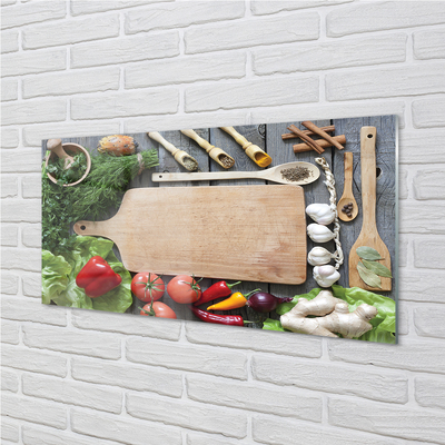 Zidna obloga za kuhinju Board peteršilj začimba