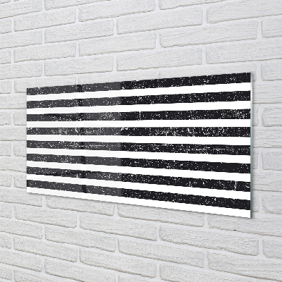 Stenska plošča za kuhinjo Zebra stripes lise
