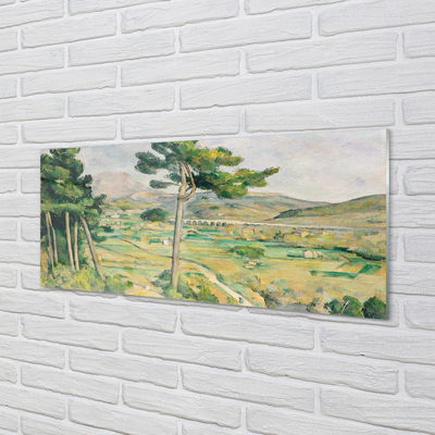 Zidna obloga za kuhinju Umetnost pogled na travnik