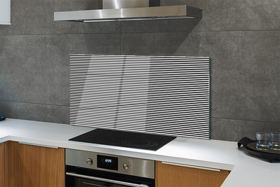 Stenska plošča za kuhinjo Zebra stripes