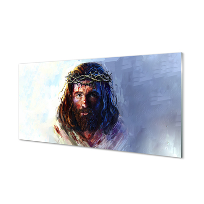 Stenska plošča za kuhinjo Slika jezusa