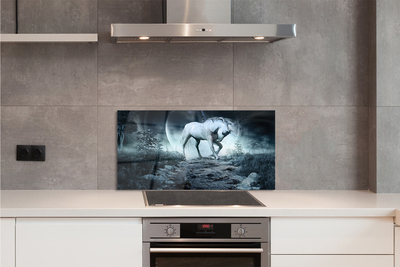 Stenska plošča za kuhinjo Forest unicorn luna