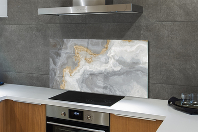 Zidna obloga za kuhinju Kamen marmor madeži