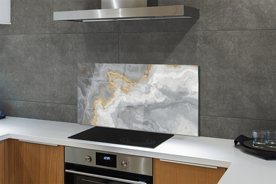 Zidna obloga za kuhinju Kamen marmor madeži