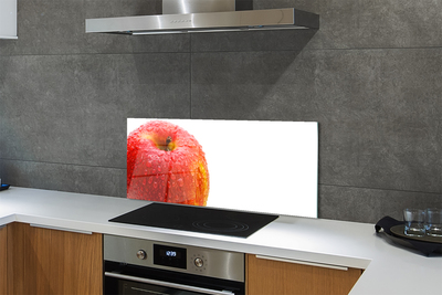 Zidna obloga za kuhinju Vodne kapljice na jabolko