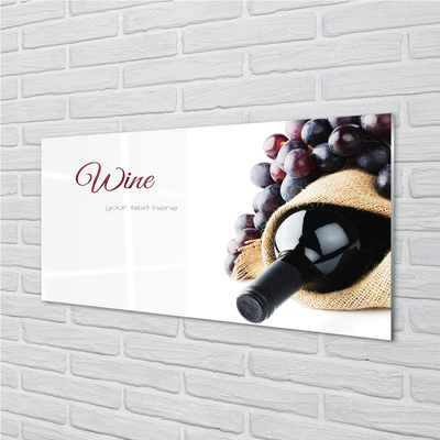 Zidna obloga za kuhinju Grozdje za vino