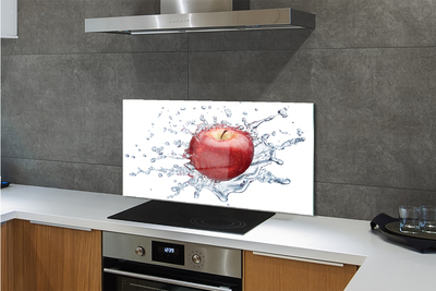 Zidna obloga za kuhinju Rdeče jabolko v vodi