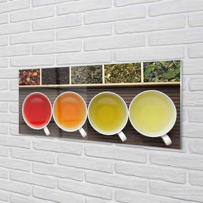 Zidna obloga za kuhinju Čaj zelišča