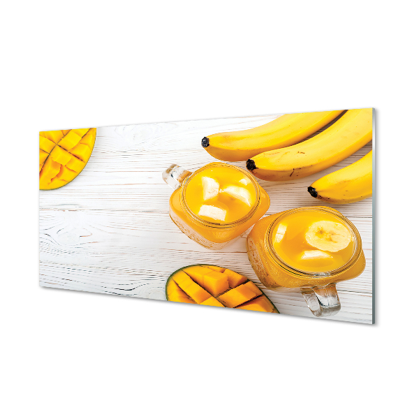 Zidna obloga za kuhinju Mango banana smoothie