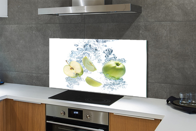 Zidna obloga za kuhinju Voda jabolko narezano