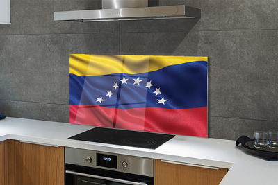Stenska plošča za kuhinjo Zastava venezuela