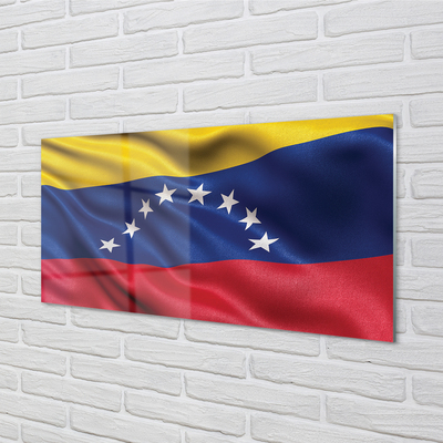 Stenska plošča za kuhinjo Zastava venezuela