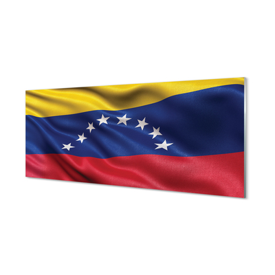 Stenska plošča za kuhinjo Zastava venezuela