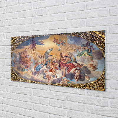 Stenska plošča za kuhinjo Rim angels slike