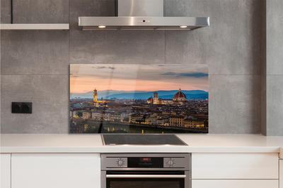 Stenska plošča za kuhinjo Italija panorama cathedral gore