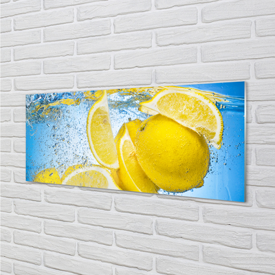 Zidna obloga za kuhinju Lemon v vodi