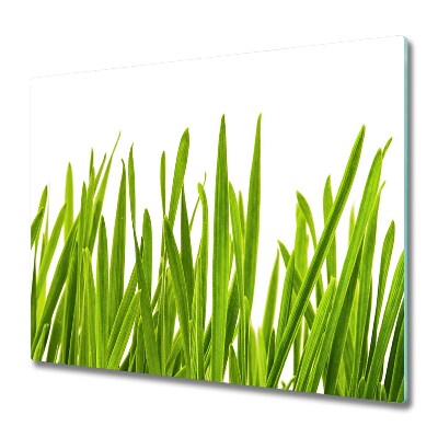 Steklena podloga za rezanje Grass