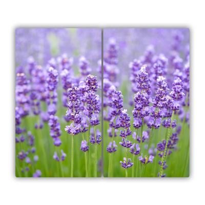 Steklena podloga za rezanje Lavender