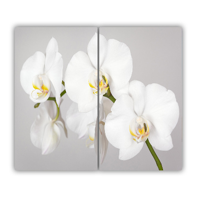 Steklena podloga za rezanje Orhideja