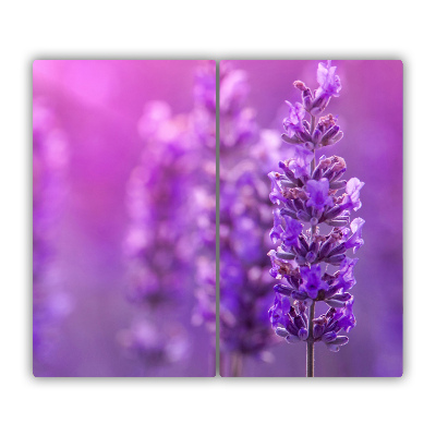 Steklena podloga za rezanje Lavender