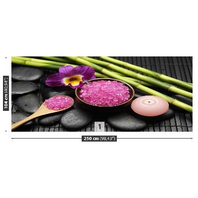 Stenska fototapeta Orchid zen stone