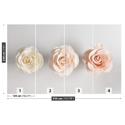 Stenska fototapeta Roses