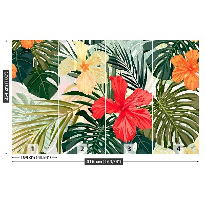 Stenska fototapeta Hawaiian rastline