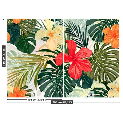 Stenska fototapeta Hawaiian rastline