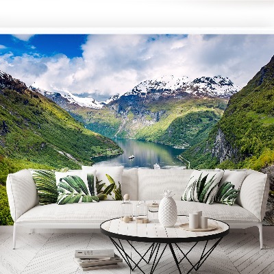 Fototapeta Fjord na norveškem