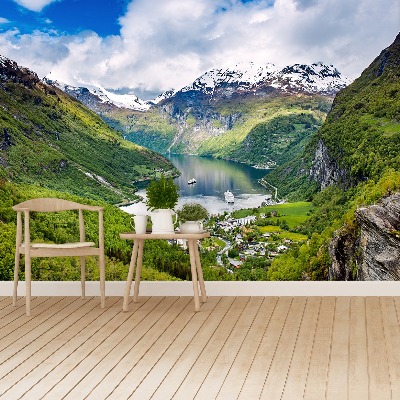 Fototapeta Fjord na norveškem