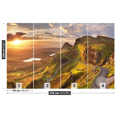 Fototapeta Sunrise mountain