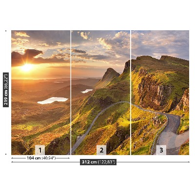 Fototapeta Sunrise mountain