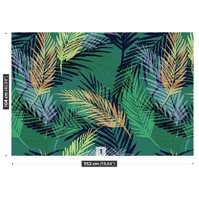 Stenska fototapeta Palm listi