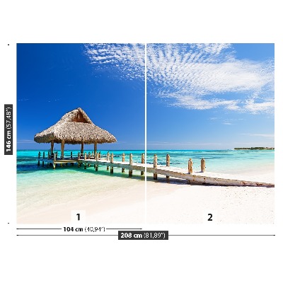Fototapeta Bela plaža