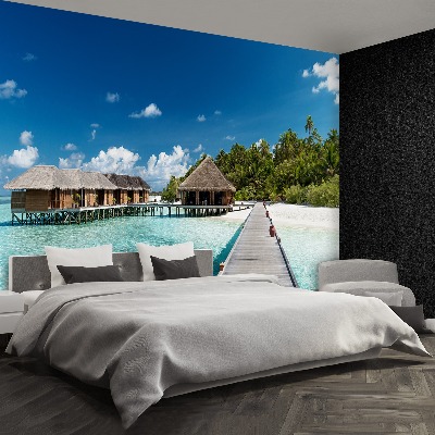 Fototapeta Beach maldivi