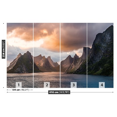 Fototapeta Lofoten norveška