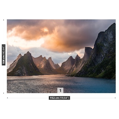 Fototapeta Lofoten norveška