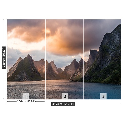 Fototapeta Lofoten norveška