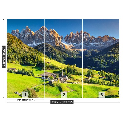 Fototapeta Dolomiti mountains