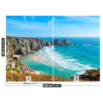 Fototapeta Cornish coast