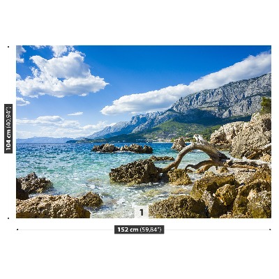 Stenska fototapeta Hrvaška morje