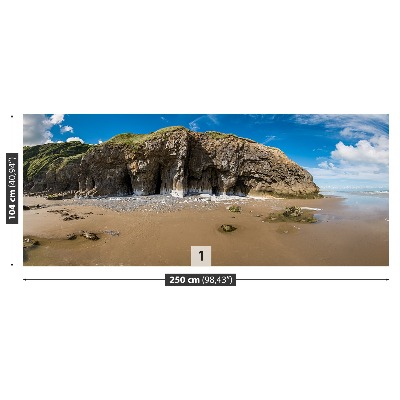 Stenska fototapeta Plaža wales