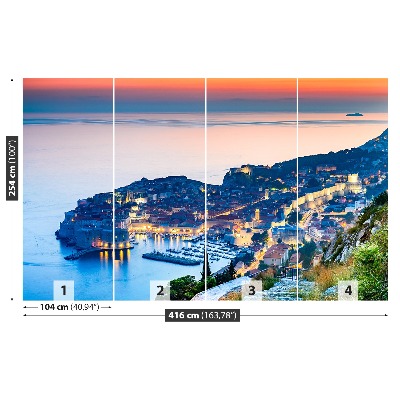 Stenska fototapeta Dubrovnik, hrvaška