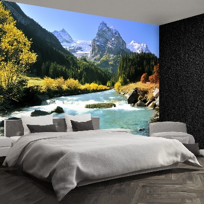 Stenska fototapeta Swiss alps