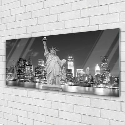 Slika na akrilnem steklu Kip svobode v new yorku