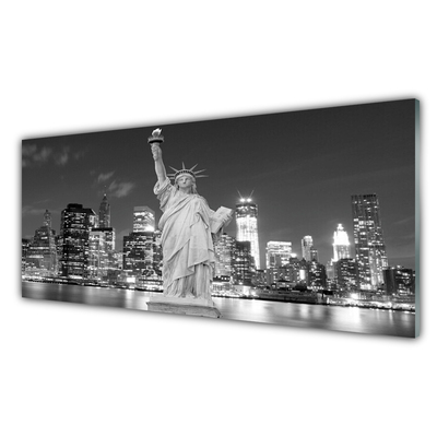 Slika na akrilnem steklu Kip svobode v new yorku