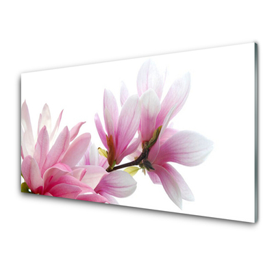 Slika na akrilnem steklu Magnolia flower
